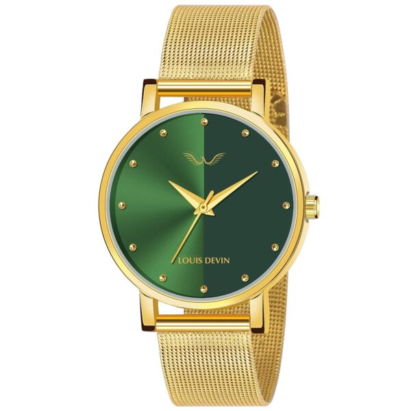 Watch with Gold Plated